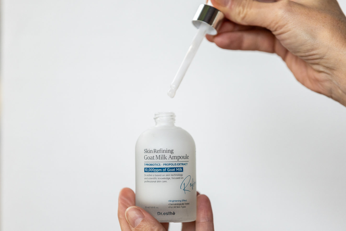 Hautverfeinernde Ziegenmilch-Ampulle