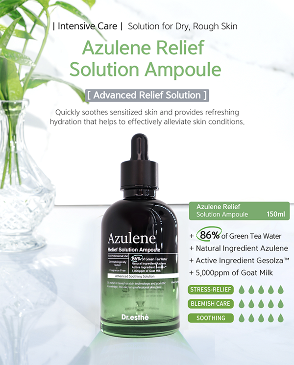 Azulene Relief Solution Ampoule (150 ml)